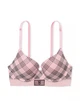 Бюстгальтер Victoria’s Secret Perfect Shape Cotton Logo Pish-up Bra Рожевий 32DD - изображение 3