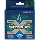 Шнур Brain Scout 4X 150m (deep green) 0.100mm 5.8kg - зображення 2