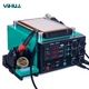 Паяльна станція 3 в 1 YIHUA 853AAA-I / фен / паяльник / сепаратор / LED дисплей / USB / 1180 Вт - зображення 3