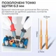 Щупи для мультиметра, тестера ПВХ, тонкі 1000V / 20A з набором насадок 20 шт. - зображення 2