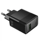 Адаптер мережевий HOCO Lounge single-port multi-protocol charger CS111A |1USB, 22.5W/3A, QC| - зображення 4
