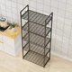 Кухонная полка стеллаж 5 ярусов 147×50×27 см — этажерка для кухни, ванной, органайзер для техники (ANY3-4) - изображение 2