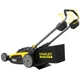 Газонокосилка аккумуляторная STANLEY FatMax V20 бесщеточная самоходная 51 см 2 АКБ 4 А·ч до 1000 м² (SFMCMWS251M-QW) - изображение 2