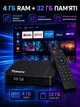 Приставка смарт тв для перегляду через вайфай інтернет адаптера Android ресивер для телевізора медіаплеєр Smart TV Box Wi-Fi 4K запис каналів ефірне телебачення фільми сераіли для дачі онлайн перегляд відео меню пульт автопошук - зображення 7