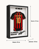 Картина-сувенір футболка клубу AC Milan гравця Clarence Seedorf. Aivory - зображення 2