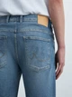 Мужские голубые джинсы straight fit размер 38/32 - изображение 4