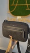Сумка чоловіча Emporio Armani camera bag крос-боді через плече чорна з жакардовим принтом (EM001210/AF13823 U8168) - изображение 9