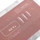 HEYLOVE Gel Tips Square Short Гелеві тіпси для швидкого нарощування короткий квадрат, 500 шт - изображение 3