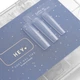 HEYLOVE Gel Tips Coffin XL Гелеві тіпси для швидкого нарощування балерина XL, 500 шт - изображение 2