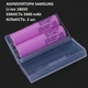 Аккумулятор 18650 Li-Ion Samsung INR18650-35E, 3400 mAh, 8A-2 ШТУКИ в боксе - изображение 1