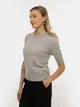 Джемпер трикотажний жіночий W09.02.09.511 сірий з коротким рукавом Arber Crew-neck WDanx 7 WTR-185 XL сірий (W09.04.11.513) - изображение 3