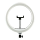 Лампа Fill Light 33 см три режими освітлення кріплення для смартфона чорний QX-330 - зображення 1