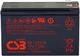 Акумуляторна батарея CSB 12V 7.2Ah 25W (GP1272F2/GP1272) - зображення 1