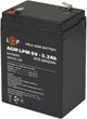 Акумуляторна батарея LogicPower AGM LPM 6V 5.2Ah (LP4158) - зображення 1