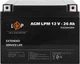 Акумуляторна батарея LogicPower AGM LPM 12V - 26 Ah (LP4134) - зображення 1