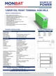Аккумуляторная батарея Monbat 12MVR155L AGM 12V 155Ah (YT37528) - изображение 3