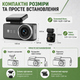 Автомобильный видеорегистратор KAWA с двойной камерой 4K и картой памяти 64 ГБ - изображение 4