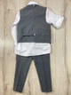 Костюм святковий для хлопчика Terry 5284 116 см Сірий - зображення 6