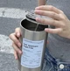 Чашка-термос багаторазова з нержавіючої сталі «Iced Americano» з соломинкою, 600 мл, світлий металік - изображение 3