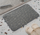 Коврик для ванной комнаты "Камни" 40x60 см ковёр для дома с 3d эффектом мягкий рельефный серый - изображение 4