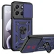 Чохол Fiji Camera Defence для Motorola Moto G77 бампер із захистом камери та підставкою Dark Blue - зображення 1