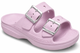 Жіночі крокси сандалі Crocs Saturday Metallic Buckle Sandal Pink (39-40, рожевий) - изображение 1