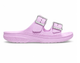 Жіночі крокси сандалі Crocs Saturday Metallic Buckle Sandal Pink (38-39, рожевий) - изображение 3