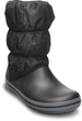 Дитячі крокси чоботи для хлопчика Crocs Winter Puff Boot Black (37-38, чорний) - изображение 2