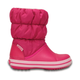 Дитячі крокси чоботи для дівчинки Crocs Winter Puff Boot Candy Pink (22-23, малиновий) - изображение 3
