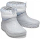 Дитячі крокси чоботи для дівчинки Crocs Classic Neo Puff Shorty Boot Light Grey (34-35, Світло сірий) - зображення 1