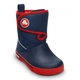 Дитячі крокси чоботи для хлопчика Crocs Crocband 2.5 Gust Boot Navy/Red (22-23, синій) - изображение 2