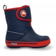 Дитячі крокси чоботи для хлопчика Crocs Crocband 2.5 Gust Boot Navy/Red (22-23, синій) - изображение 3
