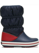 Дитячі крокси чоботи для хлопчика Crocs Crocband Winter Boot Navy/Red (22-23, синій) - изображение 3