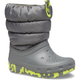 Дитячі крокси чоботи для хлопчика Crocs Neo Puff Boot Grey (29-30, сірий) - изображение 2
