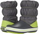 Дитячі крокси чоботи для хлопчика Crocs Crocband Winter Boot Grey/Green (24-25, сірий) - изображение 1