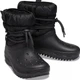 Дитячі крокси чоботи для хлопчика Crocs Classic Neo Puff Luxe Boot Black (33-34, чорний) - изображение 1