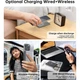 Батарея універсальна Choetech Magnetic Wireless 5000mAh, 20W, PD, Qi-15W, Black (B738-CCBK) - зображення 5