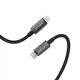 Кабель зарядки ACEFAST C23-01 USB Type-C to Lightning 30W Нейлон 1.2м Чёрный - изображение 5