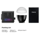 Відеосвітло Ulanzi 40W RGB COB Fill Light LED чорне 2500-6500K - зображення 11