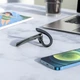 Bluetooth гарнитура HOCO S19 Heartful ENC шумоподавление Metal Gray - изображение 7