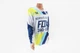 Футболка (Джерси) мужская M-(Polyester 100%), длинные рукава, бело-синяя, НЕ оригинал, тип 2 - изображение 1