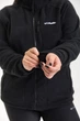 Флиска женская Winter теплая на молнии с карманами черная - изображение 8