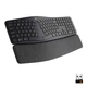 Клавіатура Logitech ERGO K860 for Business Bluetooth/Wireless UA Black (920-010352) [81153] - зображення 2