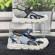 Тапочки детские для мальчика Weestep серо-голубые 27р (18 см) 5963 - изображение 1