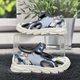 Тапочки детские для мальчика Weestep серо-голубые 27р (18 см) 5963 - изображение 2