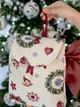 Рюкзак дитячий гобеленовий MERRY Новорічний 40% бавовна 25х37х6 см Асорті - зображення 4