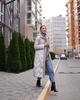 Жіночий однотонний пуховик casual з гусячим пухом і капюшоном Basic (молочний, M), 36031, 27720 - изображение 3
