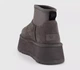 Уги жіночі короткі на платформі UGG Classic Mini Dipper Gray 36 сірі - зображення 2