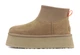 Уги жіночі короткі на платформі UGG Classic Mini Dipper Chestnut 40 коричневі - зображення 3