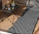 Надувной туристический коврик LT-04 с ножным насосом и подушкой 190×60×5 см, TPU, серый J0003 - изображение 3